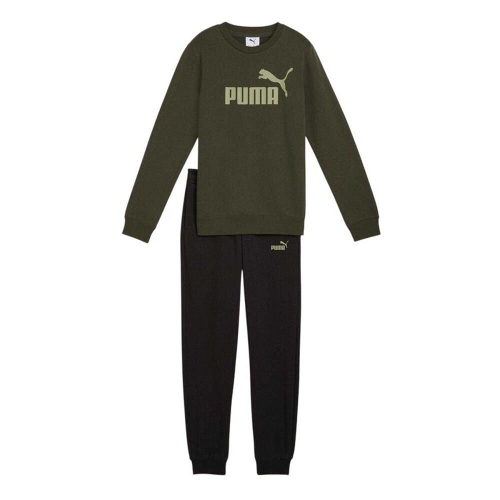 Puma Childrens/Kids No.1 Logo Fleece Tracksuit Set / Blue/Green